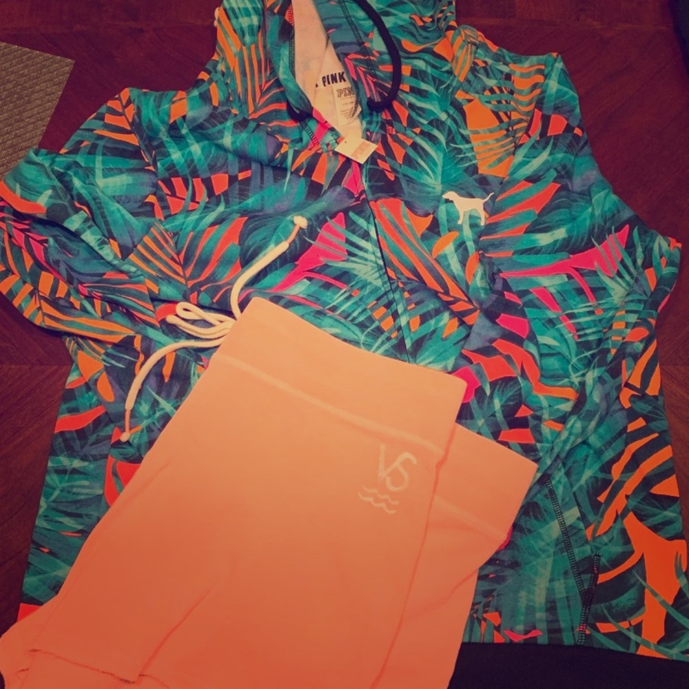 Pink Victoria secret set